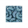 Arcos par Puca® 5x10 mm Chalkwhite Blue Ceramic Look x10g