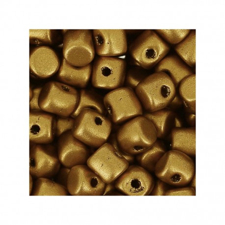 Minos par Puca® 2.5x3 mm Golden Mat x5g