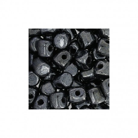 Minos par Puca® 2.5x3 mm Jet Hematite x5g