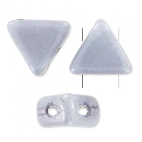 Khéops par Puca® 6 mm Chalkwhite Blue Grey Ceramic Look x10g