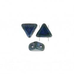 Khéops par Puca® 6 mm Opaque Dark Sapphire Travertin x10g