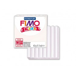 Fimo Kids 42gr Blanco Purpurina (052)