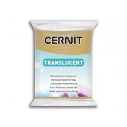 Cernit Translucent 56gr Glitter Oro (050)