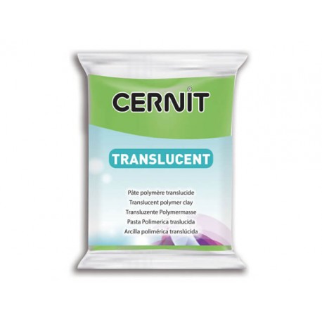 Cernit Translucent 56gr Verde Lima (605)