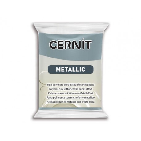 Cernit Metallic 56gr Acero (167)