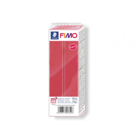 Fimo Soft 454 gr Rojo Cereza (26)