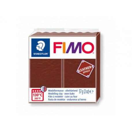 Fimo Effect Cuero 57gr Nuez (779)