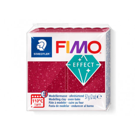 Fimo Effect 57gr Galaxy Rojo (nº202)