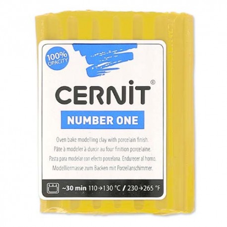 Cernit Number One 56gr Amarillo Ocre (746)