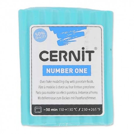 Cernit Number One 56gr Azul Turquesa (280)