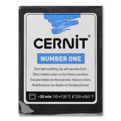 Cernit Number One 56gr Negro (100)