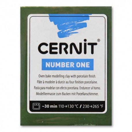 Cernit Number One 56gr Oliva (645)