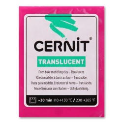 Cernit Translucent 56gr Rojo Rubí (474)