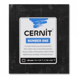 Cernit Number One 250gr Negro (100)