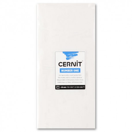 Cernit Number One 500gr Blanco Opaco (027)