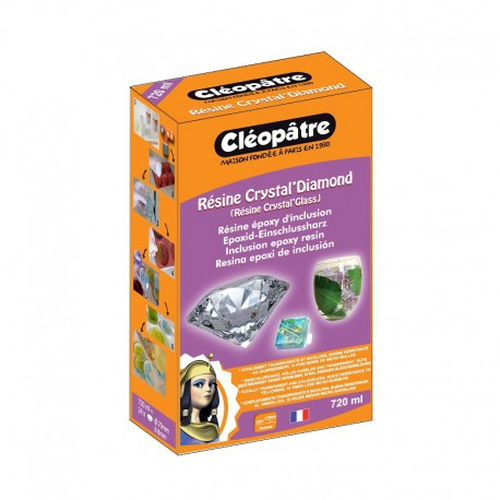 Resina Crystal Diamond Cléopâtre 720ml