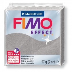 Fimo Effect 56gr Plata Claro Perlado (817)