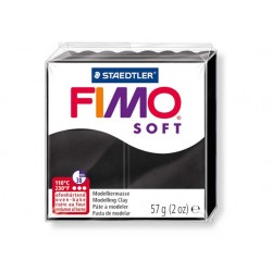 Fimo Soft 56gr Negro (9)